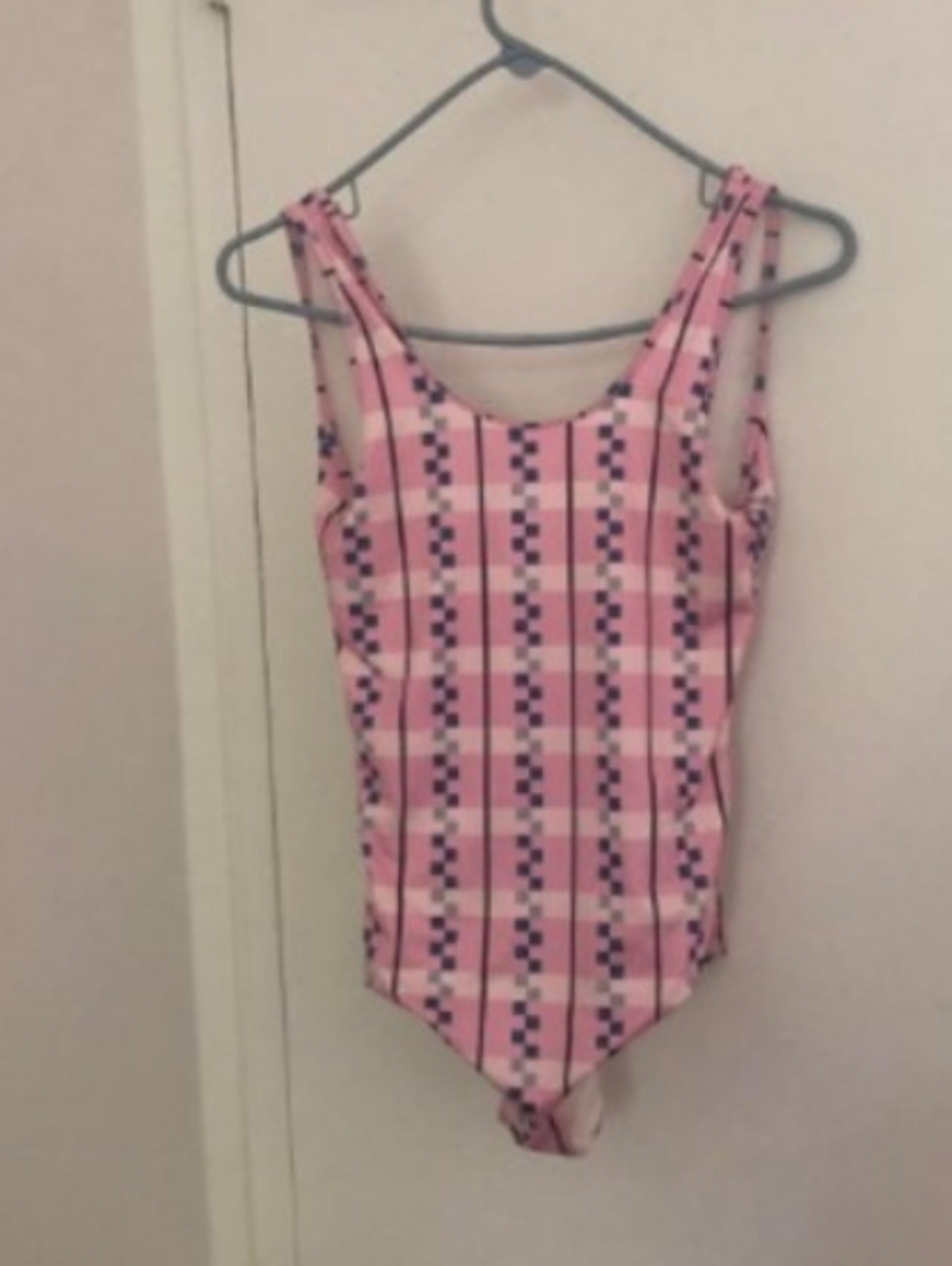 Saks Potts ASO Spring 2018 Runway One Piece Swimsuit Sz 1 Fits Sz S